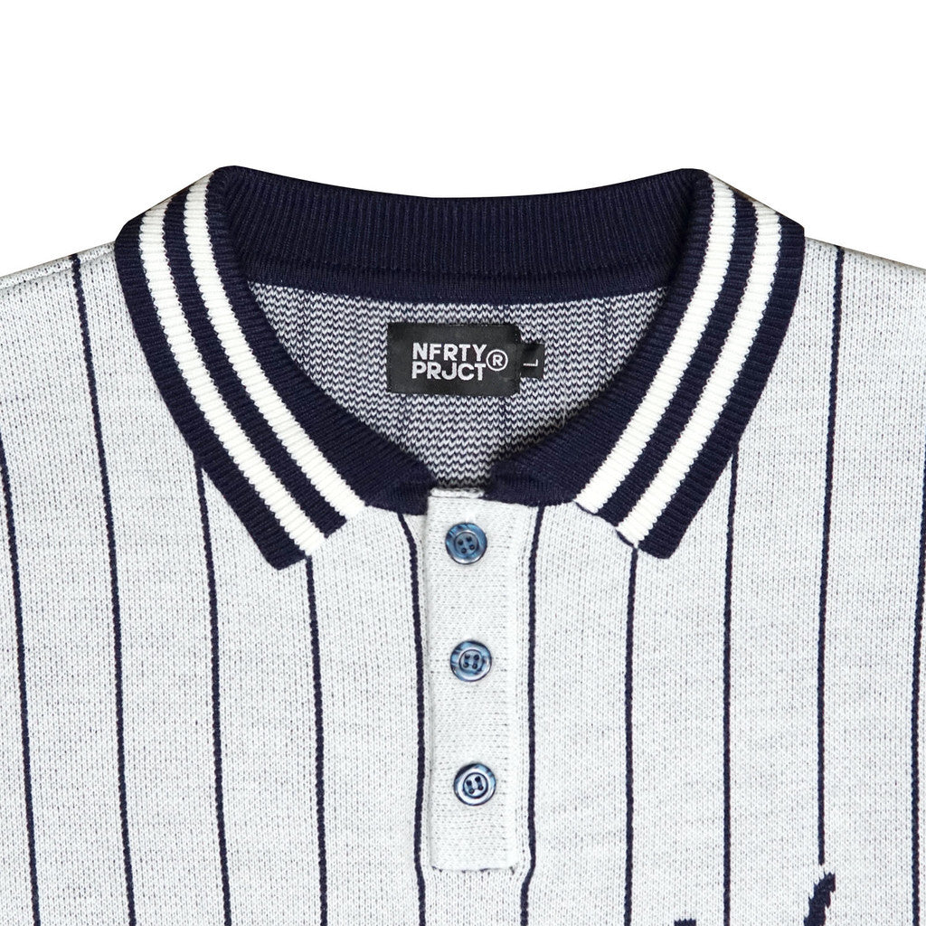 Noforty Project Oversize Sweater Rugby Nismo White