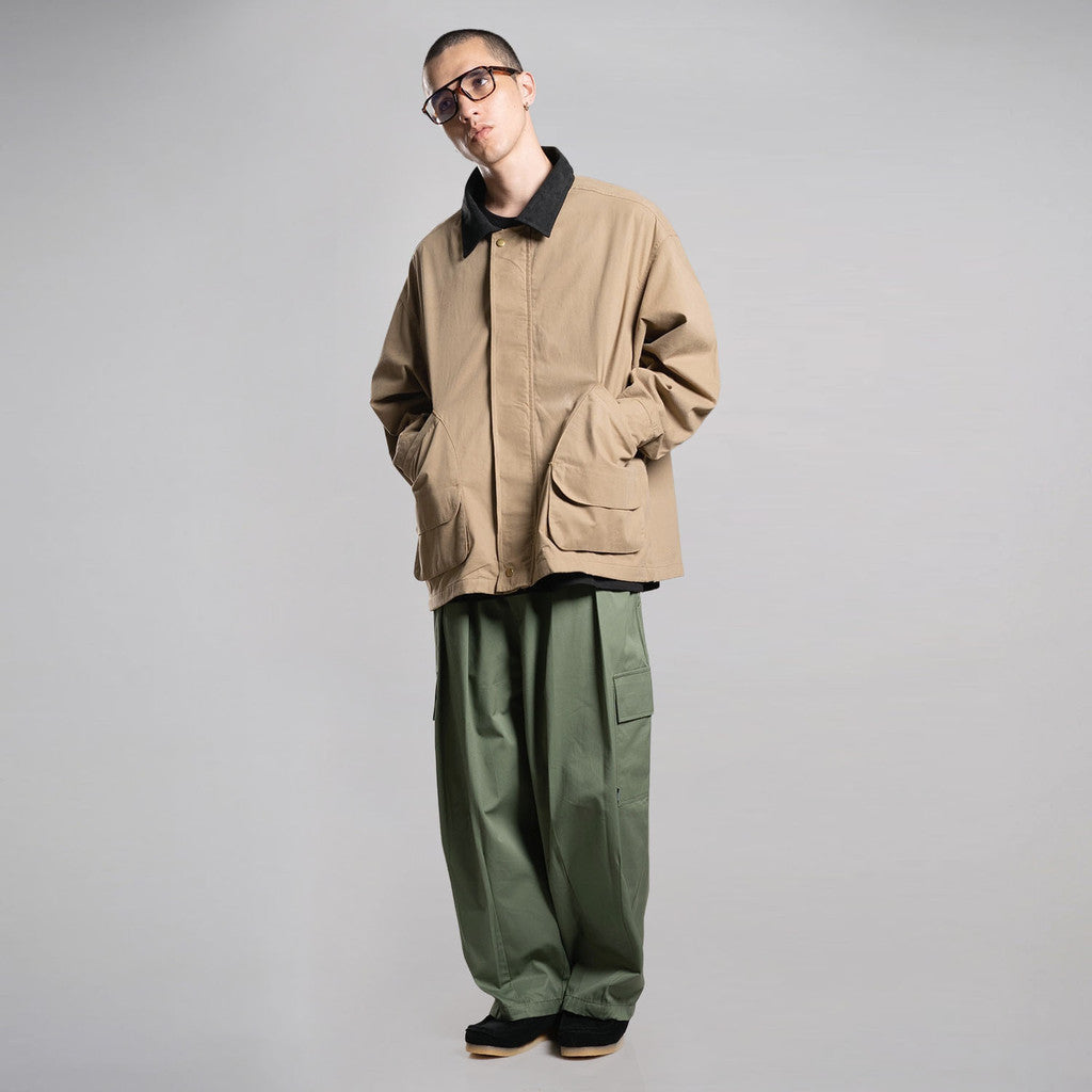 Noforty Project Oversize Work Jacket Enigma Brown