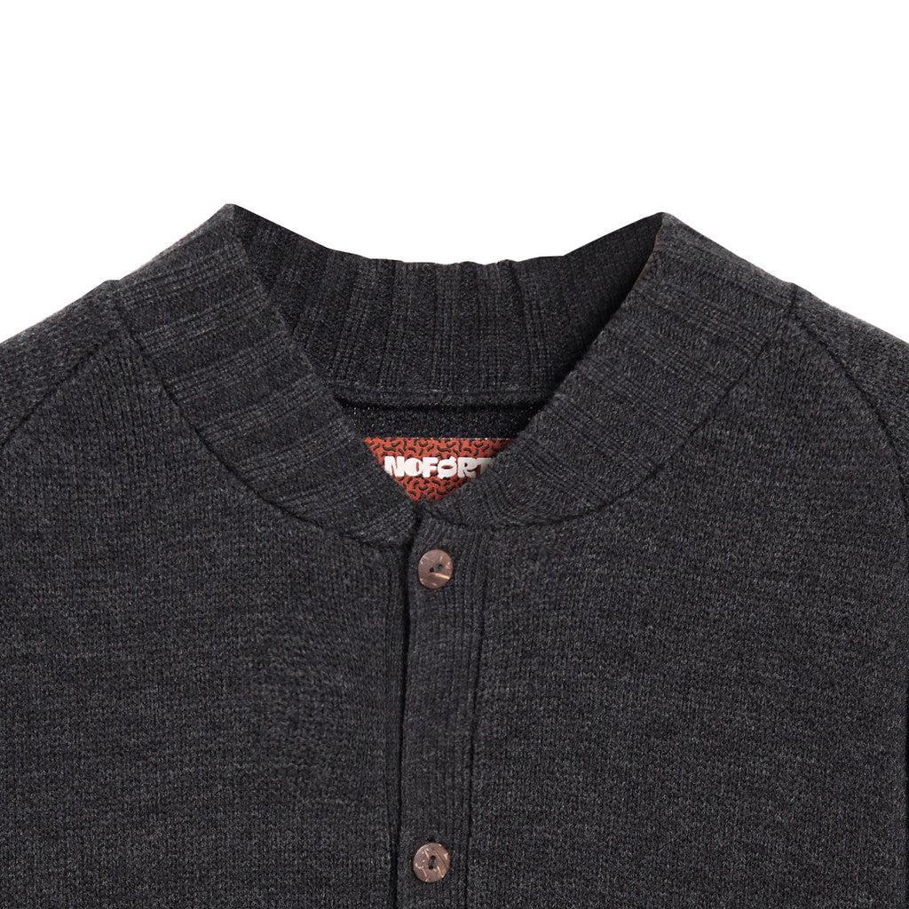 Noforty Project Oversize Knittwear Jacket Raijin Grey