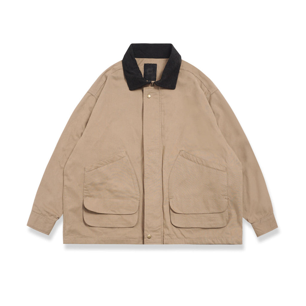Noforty Project Oversize Work Jacket Enigma Brown