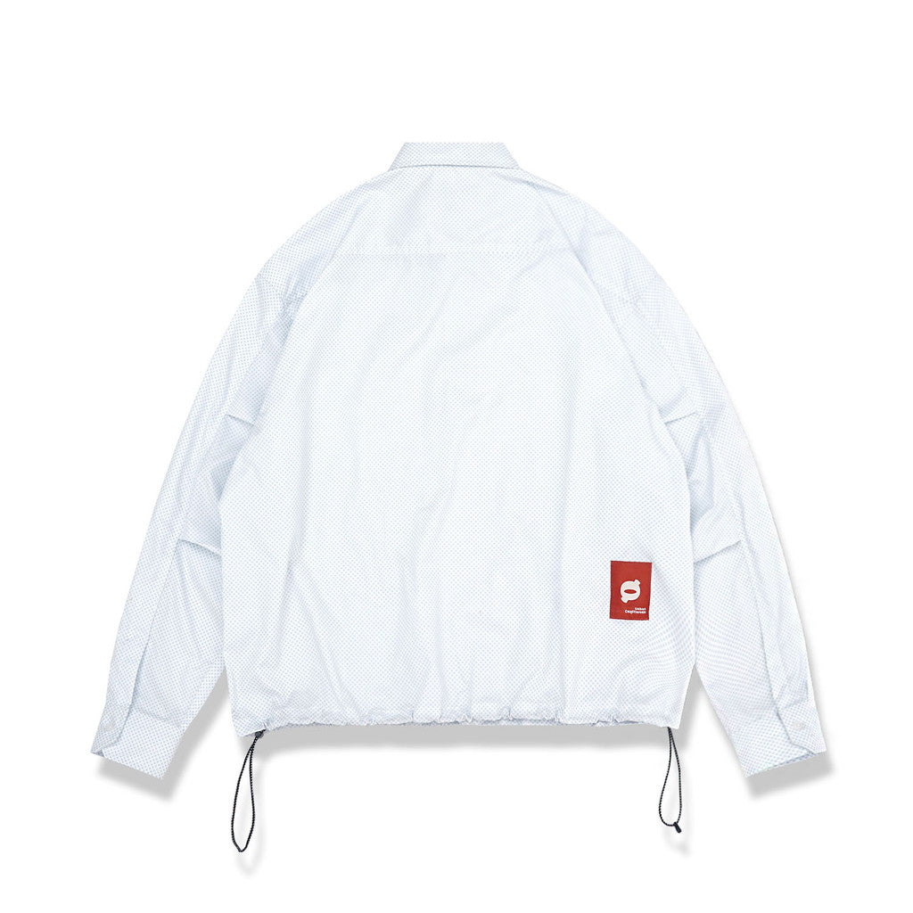 Noforty Project Oversize Boxy Long Shirt Eiji White