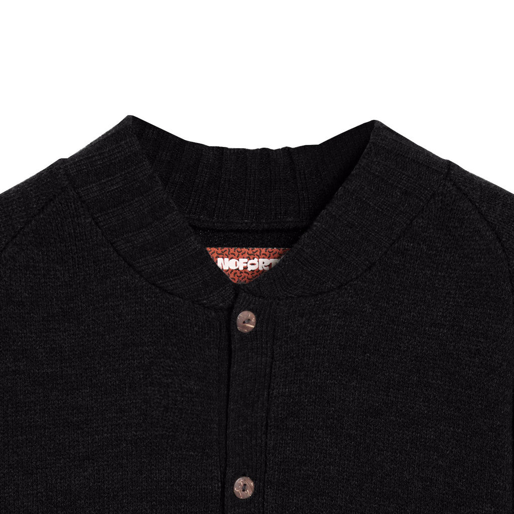 Noforty Project Oversize Knittwear Jacket Raijin Black