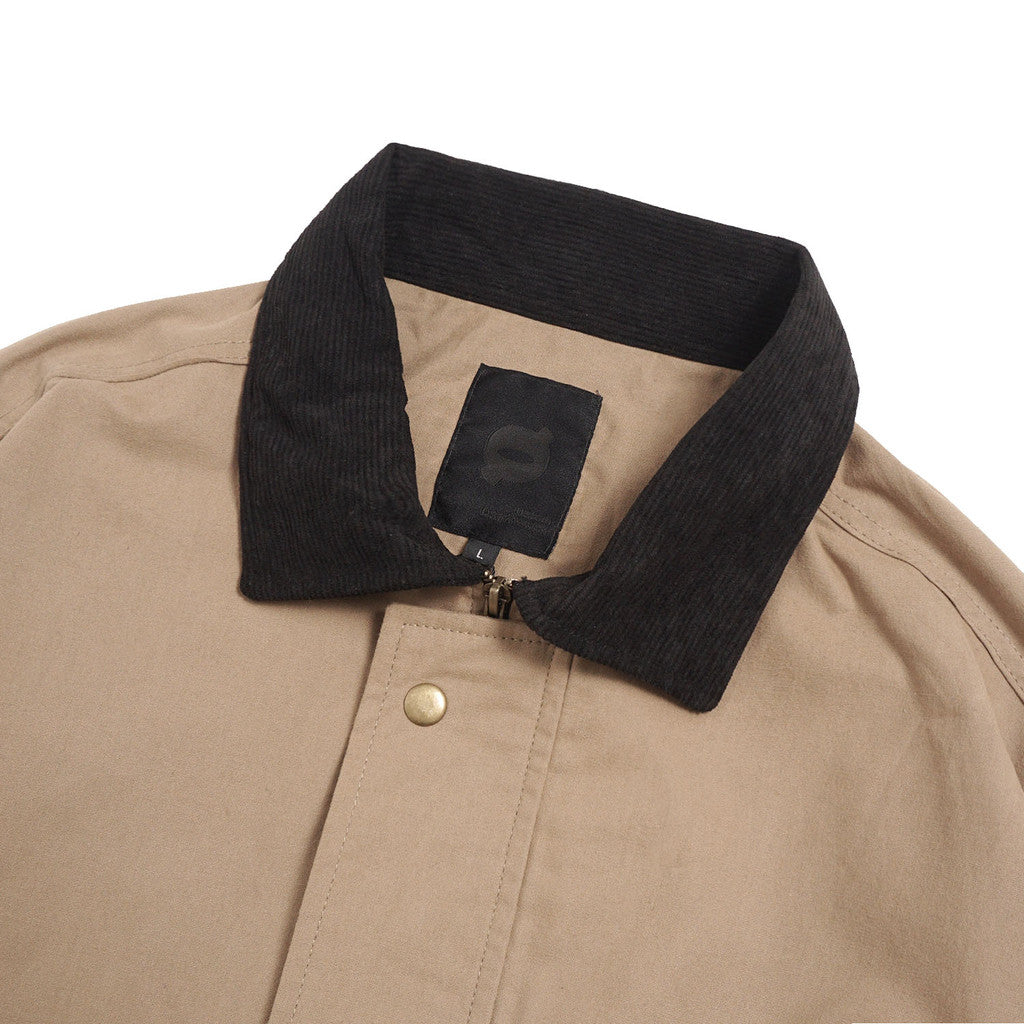 Noforty Project Oversize Work Jacket Enigma Brown