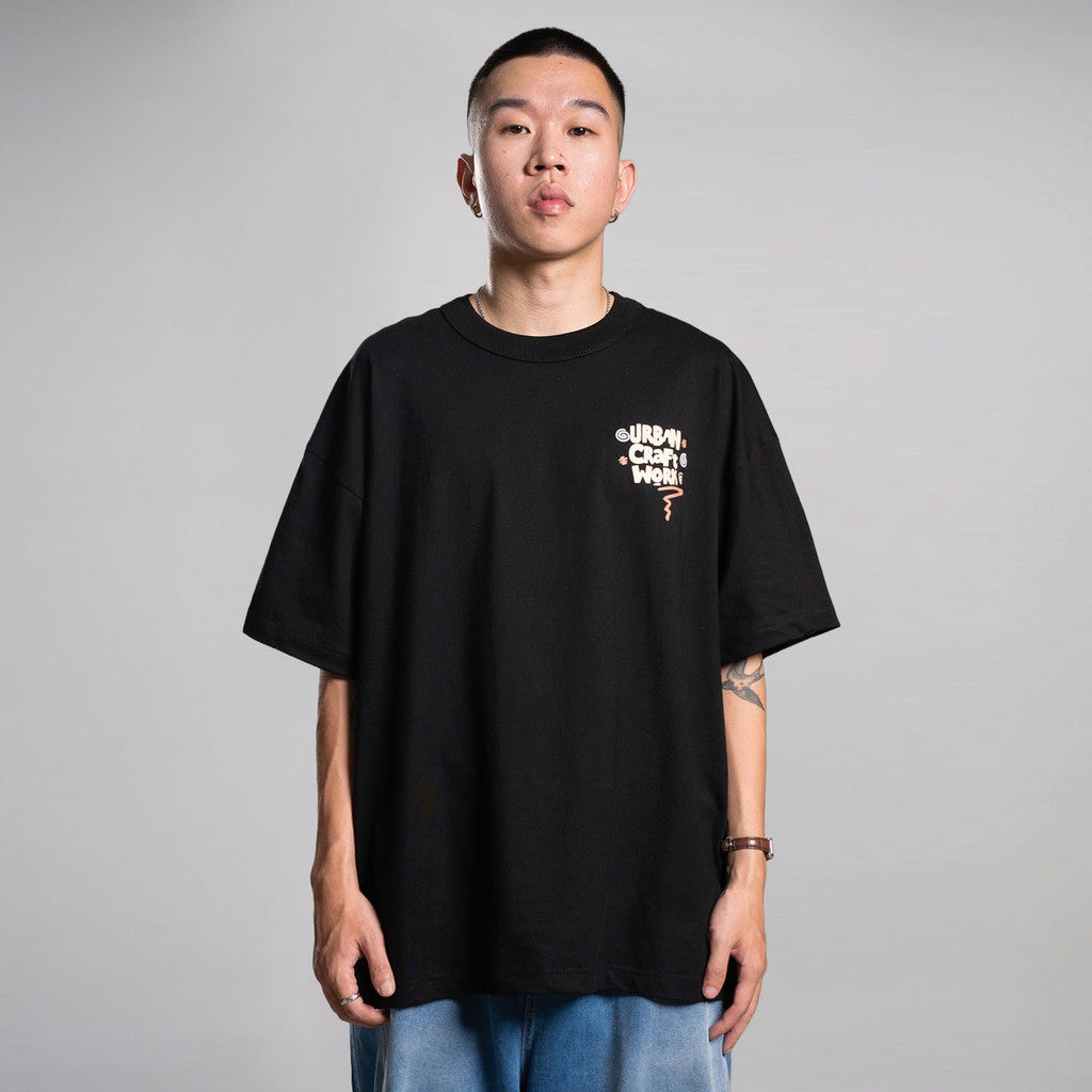 Noforty Project Oversize Tshirt Swill Black