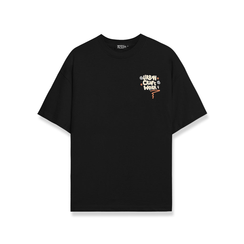 Noforty Project Oversize Tshirt Swill Black