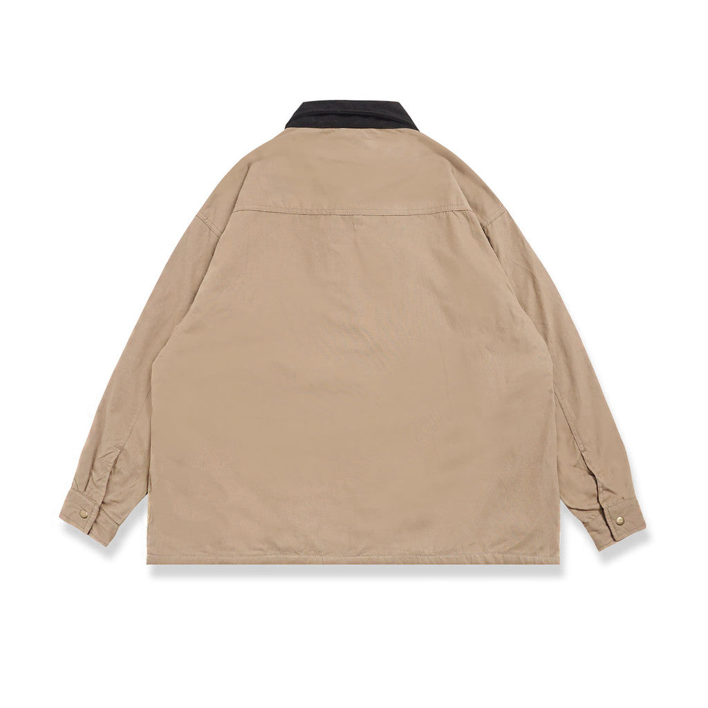 Noforty Project Oversize Work Jacket Enigma Brown