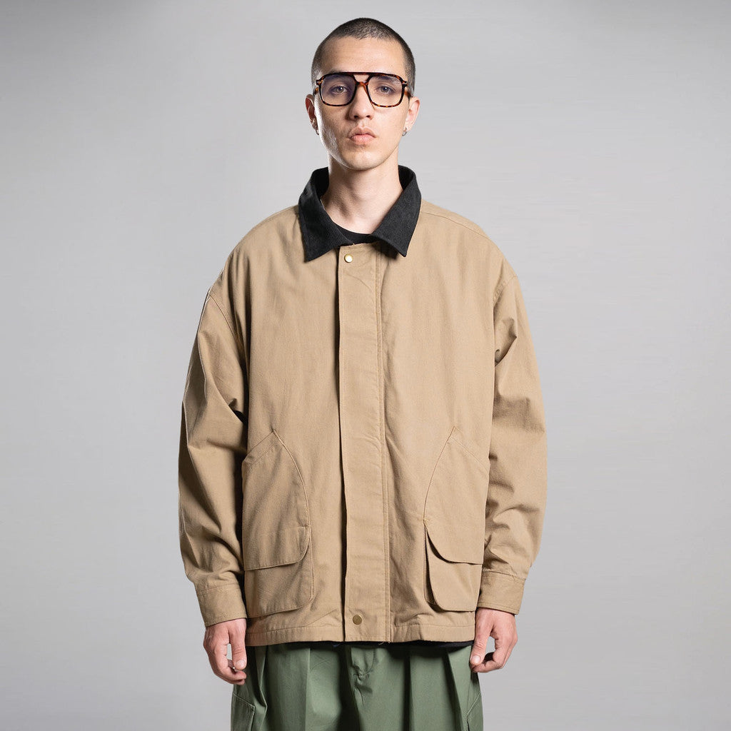 Noforty Project Oversize Work Jacket Enigma Brown