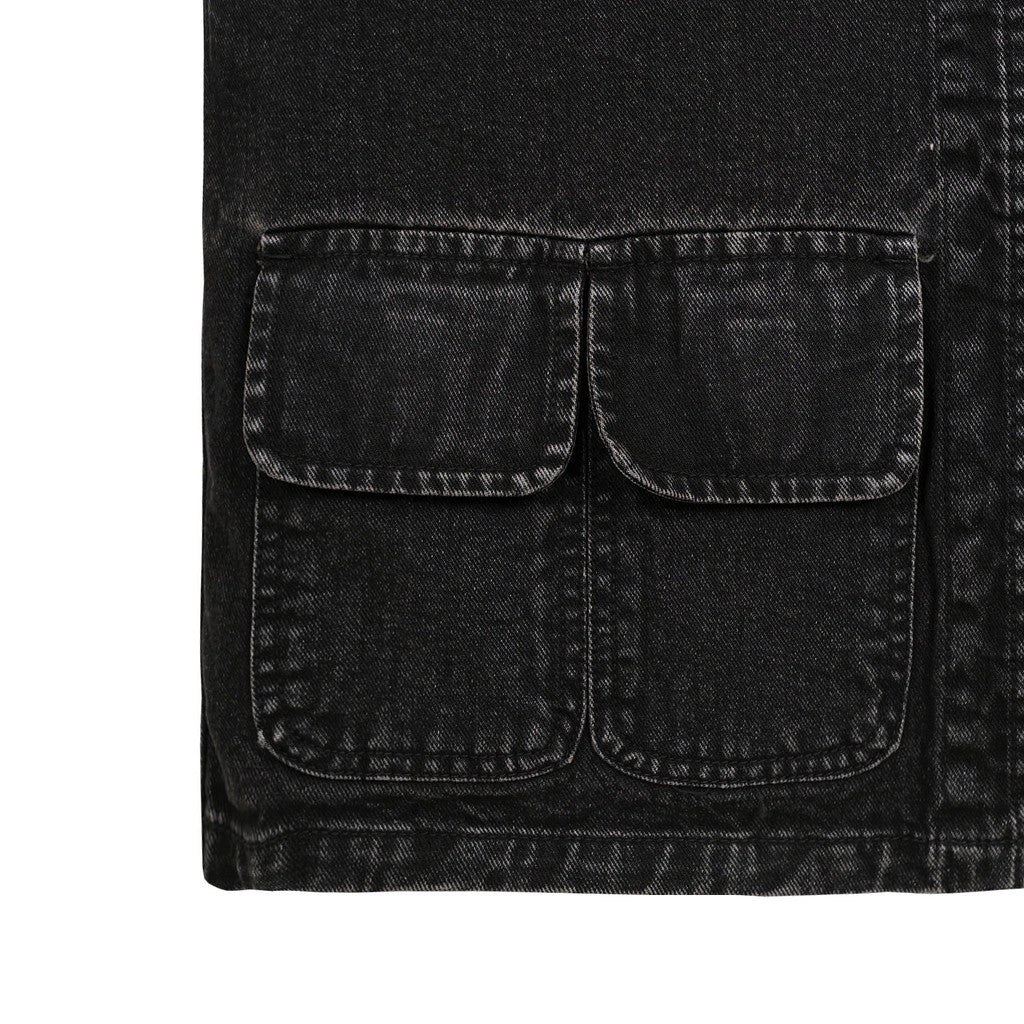 Noforty Project Denim Vest Dolce Black