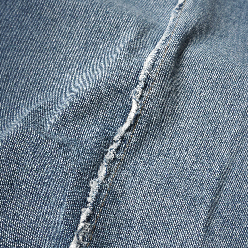 Noforty Project Long Baggy Jeans Pants Curvy Medium Blue