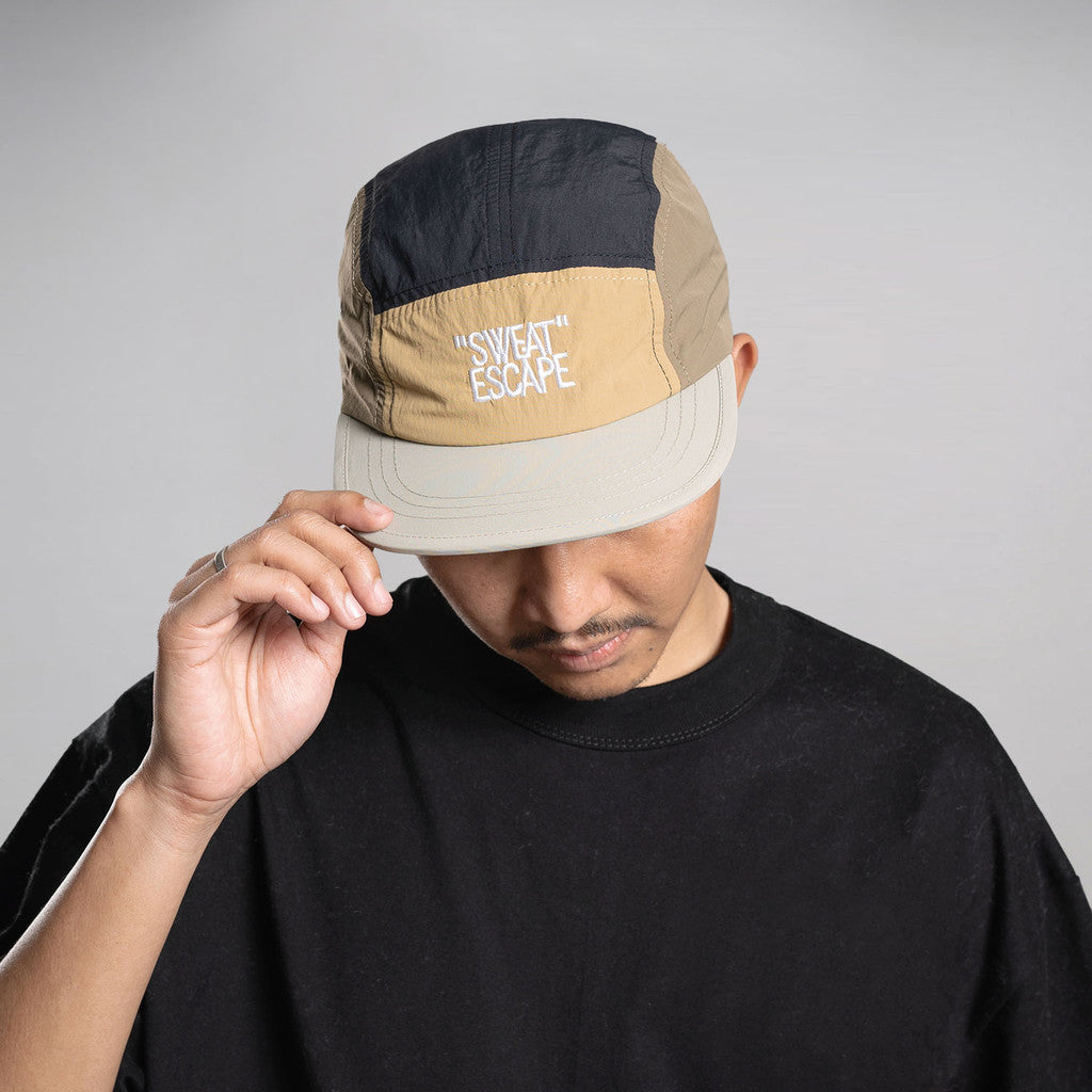 Noforty Project Five Panel Caps Dustin Black