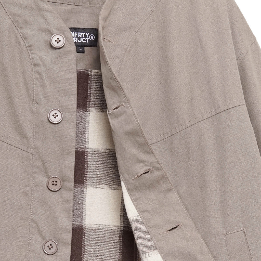 Noforty Project Oversize Jacket Kagawa Light Brown