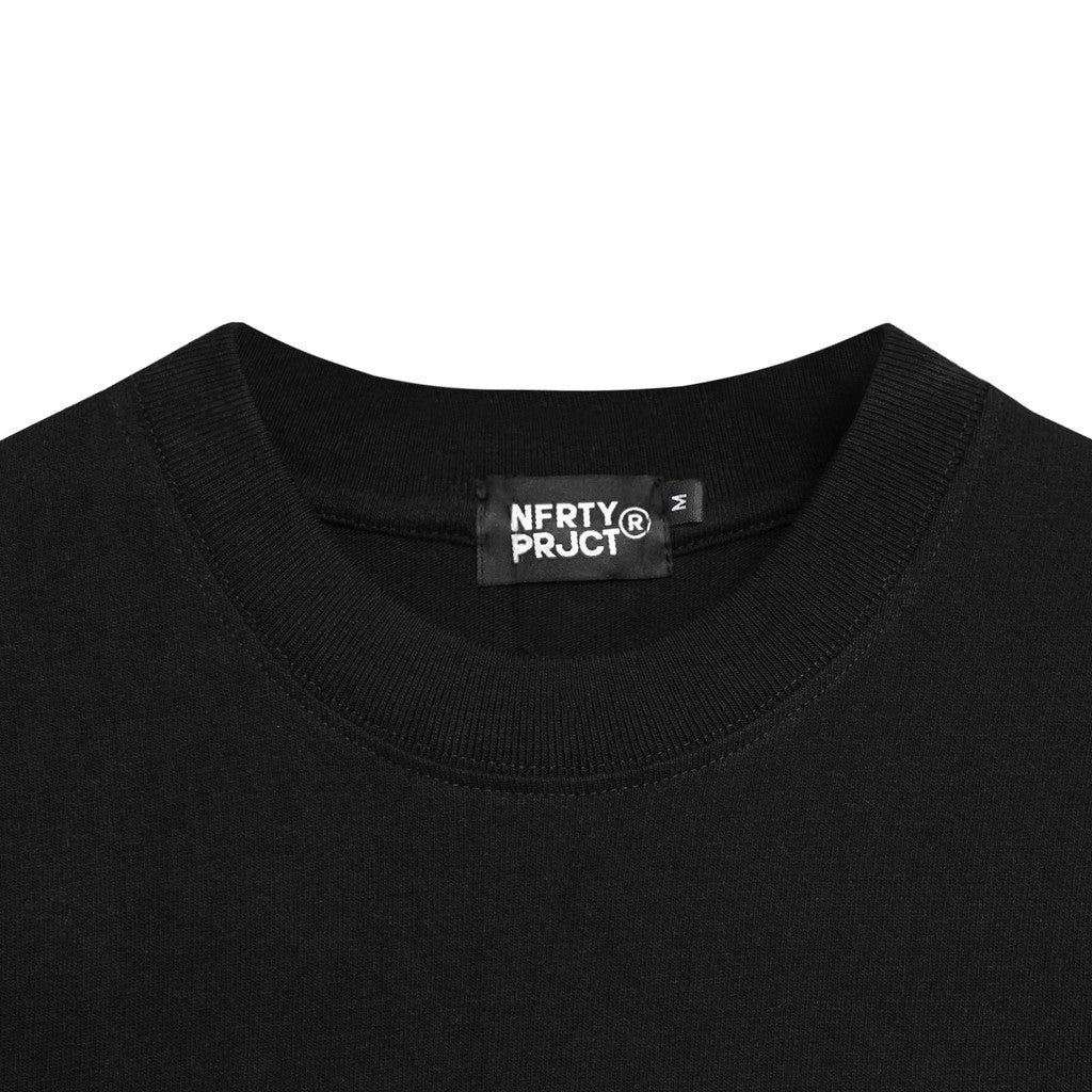 Noforty Project Oversize Tshirt Authen Black