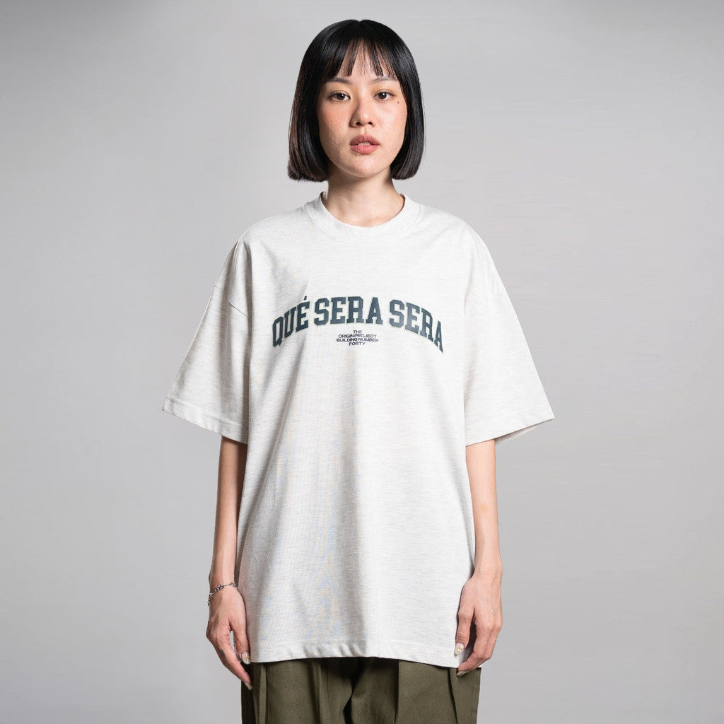 Noforty Project Oversize Tshirt Que Sera Grey