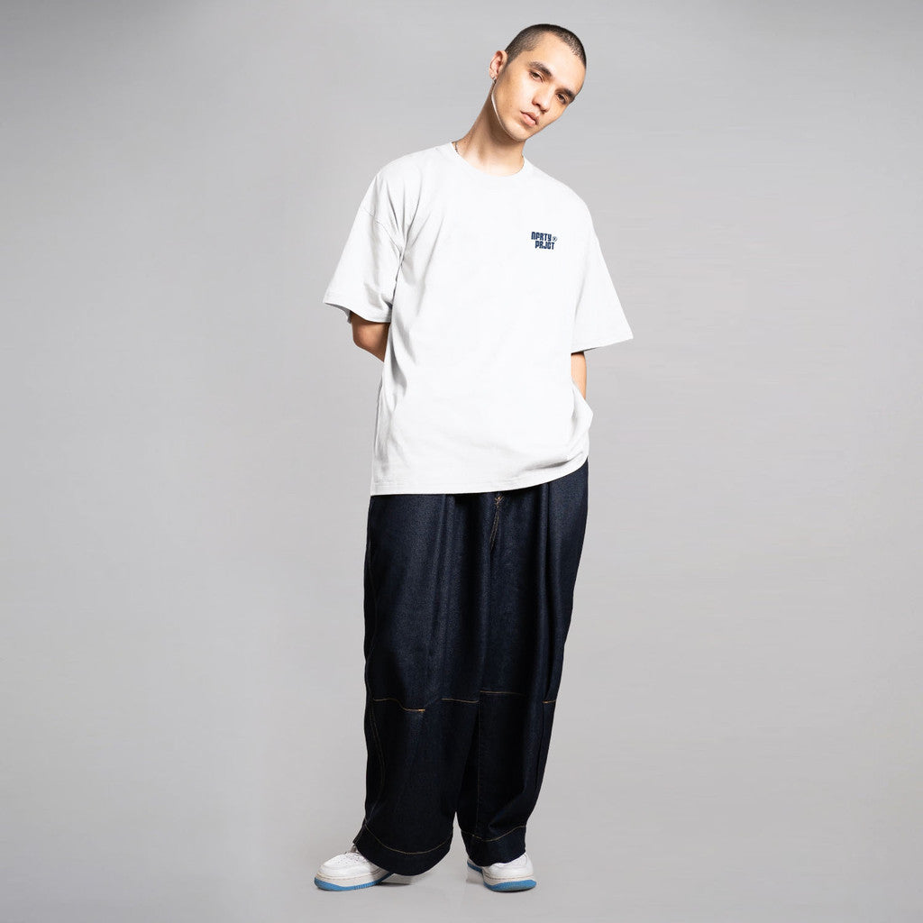 Noforty Project Oversize Tshirt Genuine White