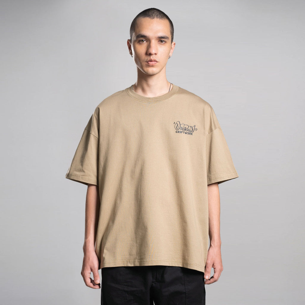 Noforty Project Oversize Tshirt Falcon Khaki