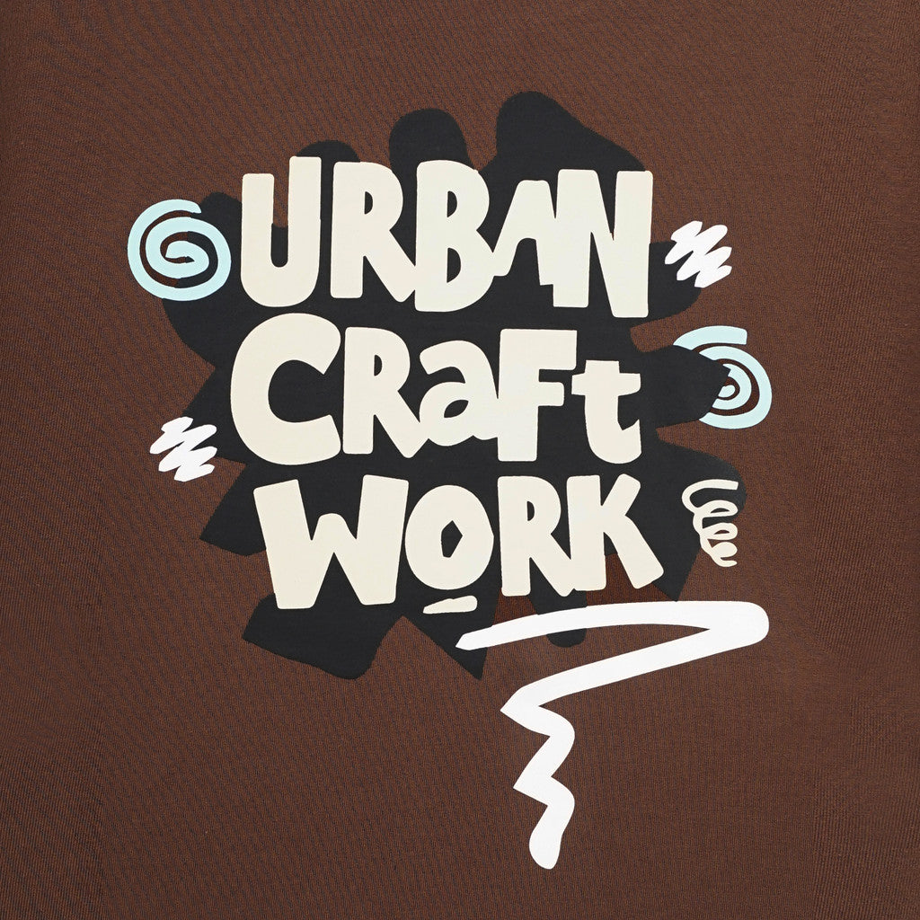 Noforty Project Oversize Tshirt Swill Brown