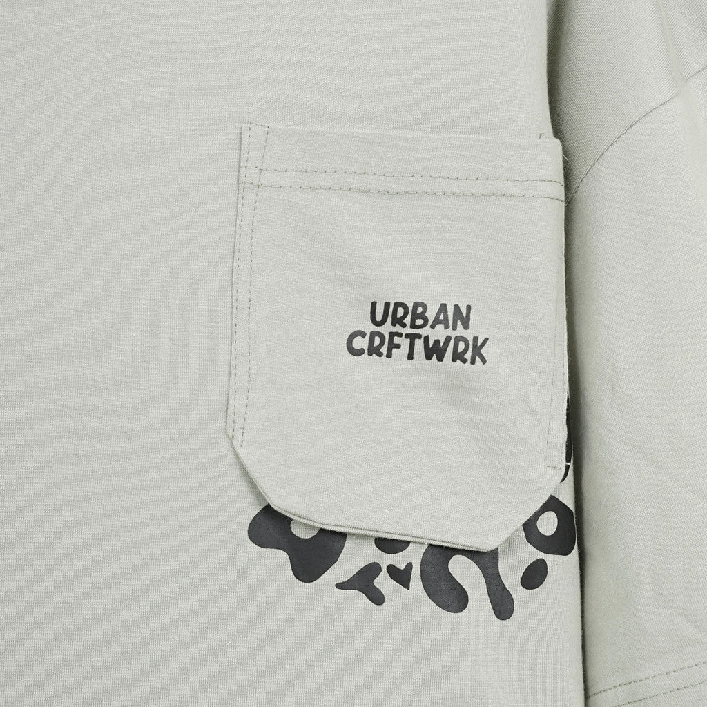 Noforty Project Oversize Tshirt Pards Light Grey