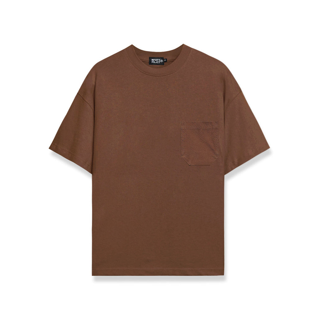 Noforty Project Oversize Tshirt Hexa Brown
