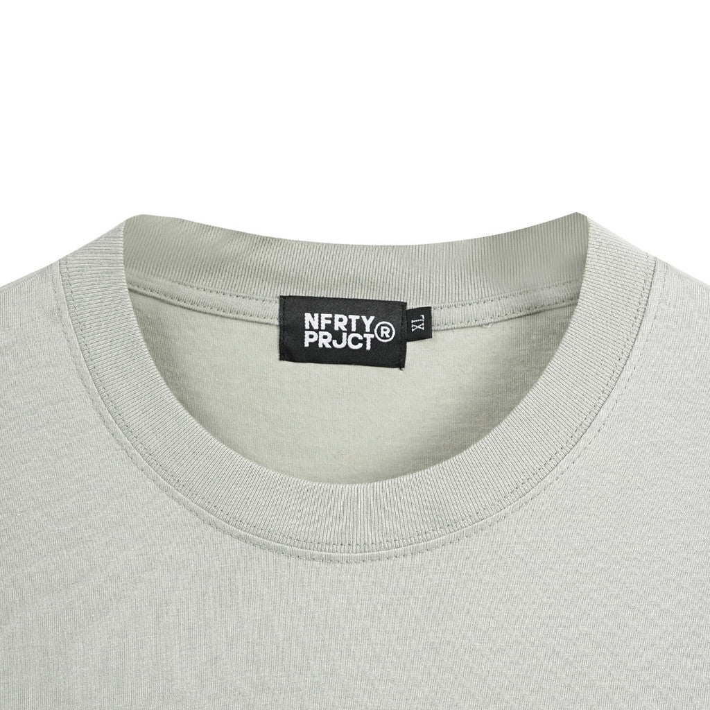 Noforty Project Oversize Tshirt Pards Light Grey