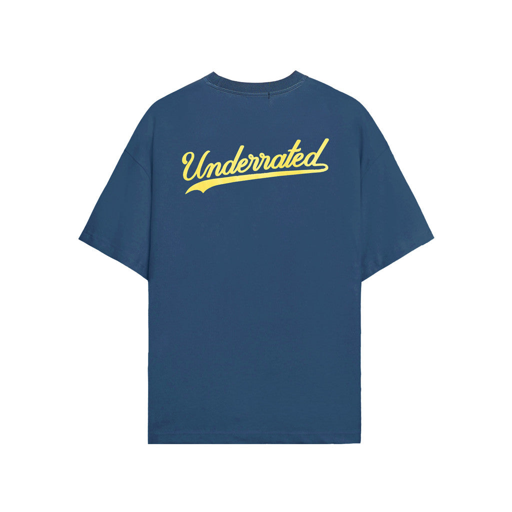 Noforty Project Oversize Tshirt Genuine Blue