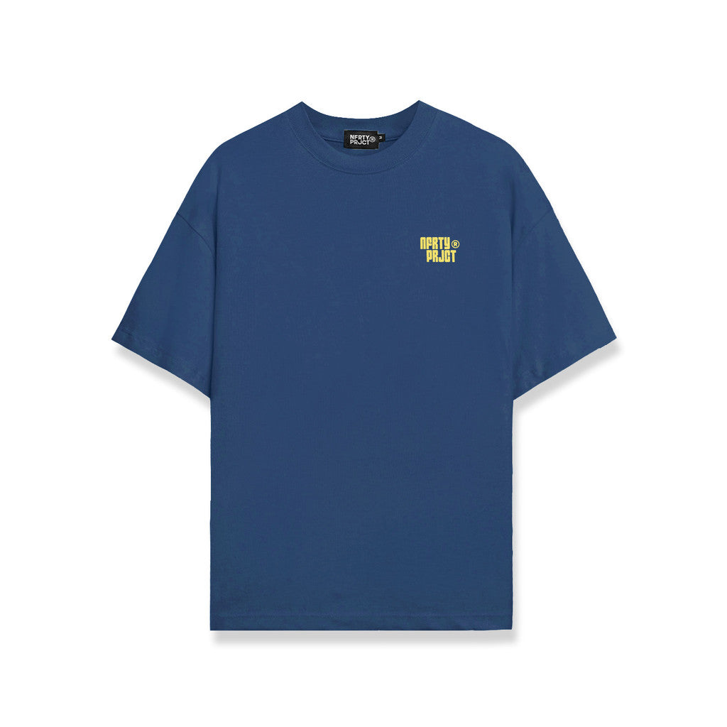 Noforty Project Oversize Tshirt Genuine Blue