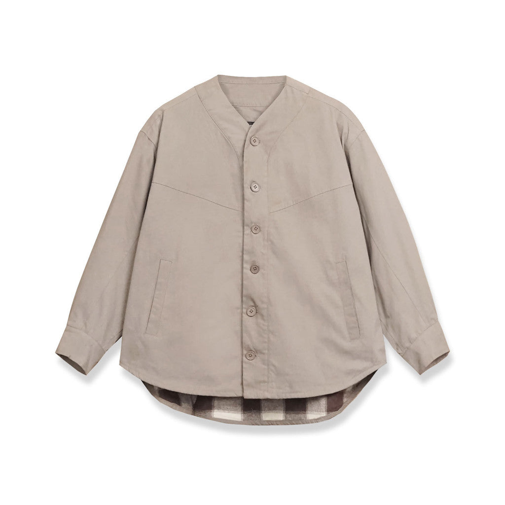 Noforty Project Oversize Jacket Kagawa Light Brown