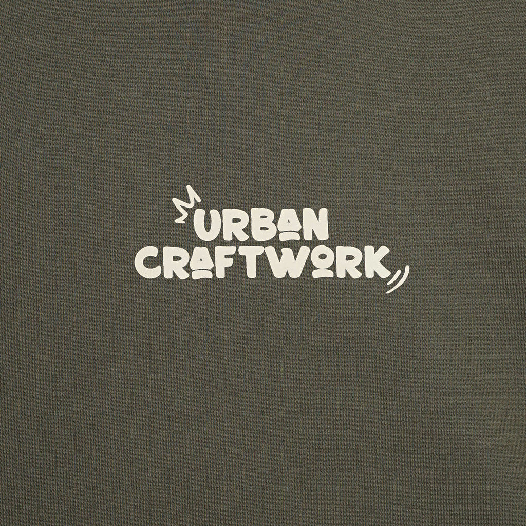 Noforty Project Oversize Tshirt Human Green
