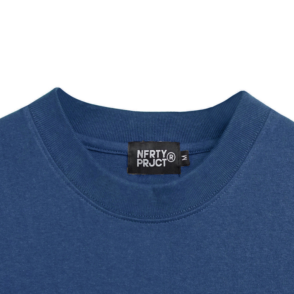 Noforty Project Oversize Tshirt Genuine Blue