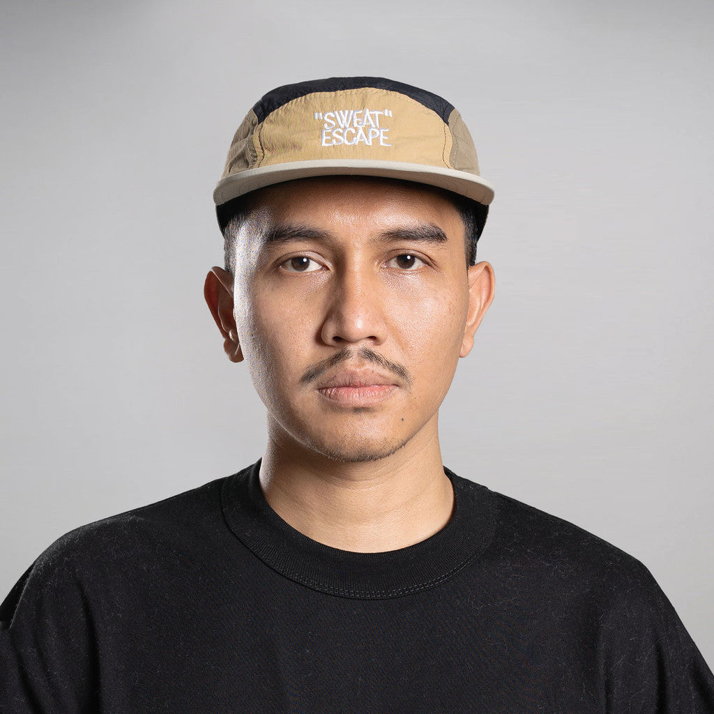 Noforty Project Five Panel Caps Dustin Black