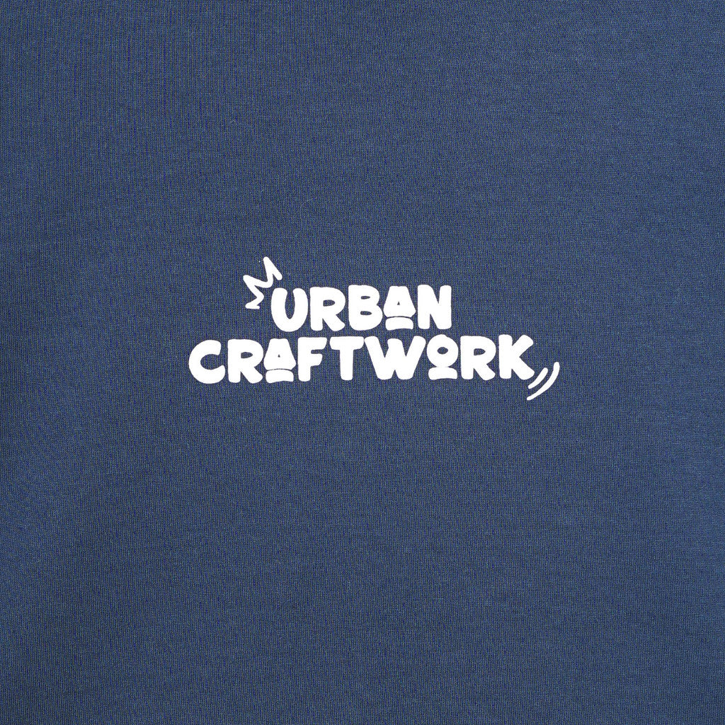 Noforty Project Oversize Tshirt Human Blue