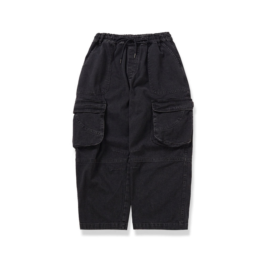 Noforty Project Baggy Cargo Long Pants Hamford Black