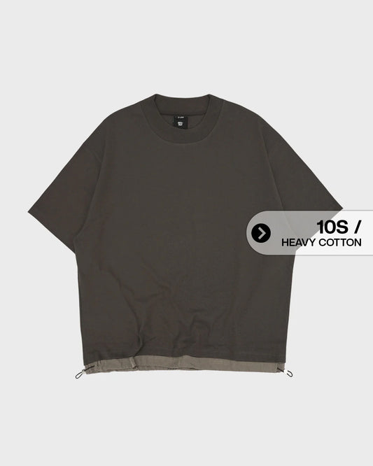 Noforty Project Oversize Tshirt Oblique Khaki