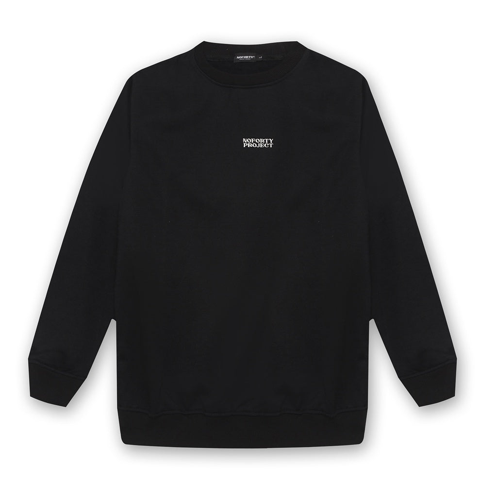 Noforty Sweater Crewneck Experimental Black