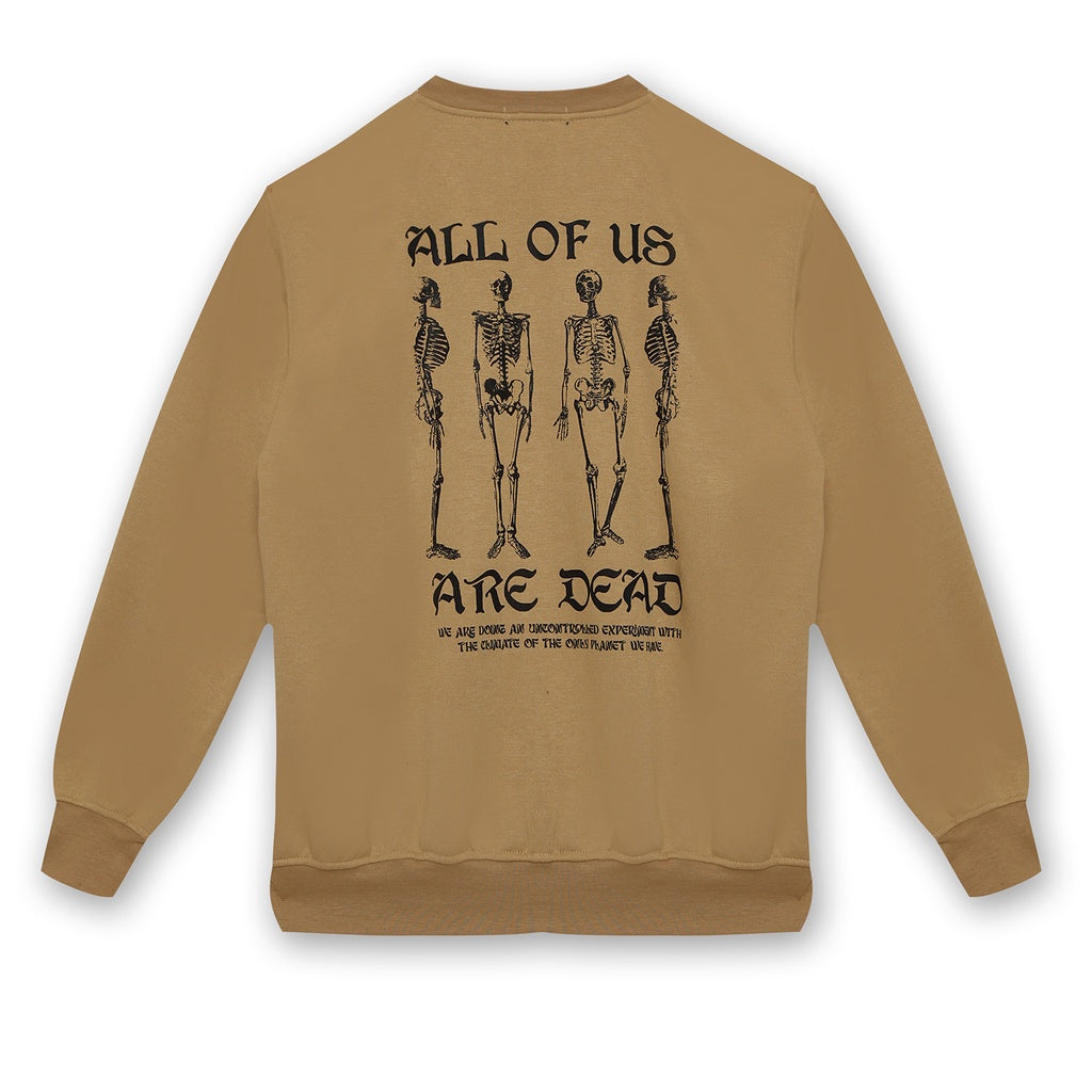 Noforty Sweater Crewneck Shine Khaki