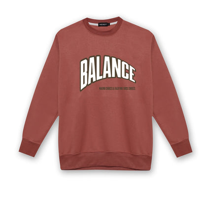 Noforty Sweater Crewneck Balance Pink