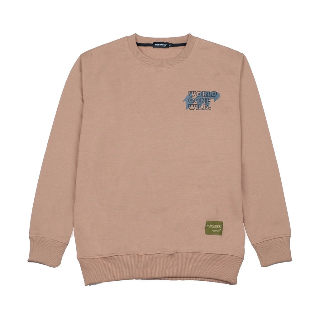 Noforty Project Sweater Crewneck Gone Wild Mocca