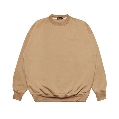 Noforty Sweater Crewneck Oversize Country Light Brown