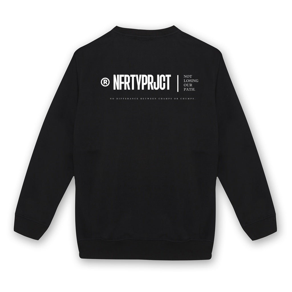 Noforty Sweater Crewneck Champs Black