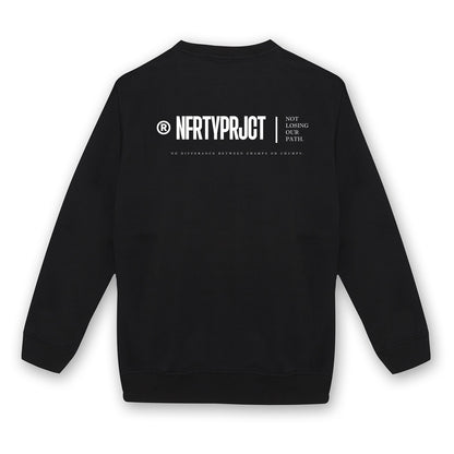 Noforty Sweater Crewneck Champs Black