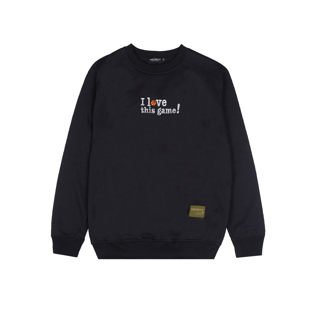 Noforty Project Sweater Crewneck The Game Black