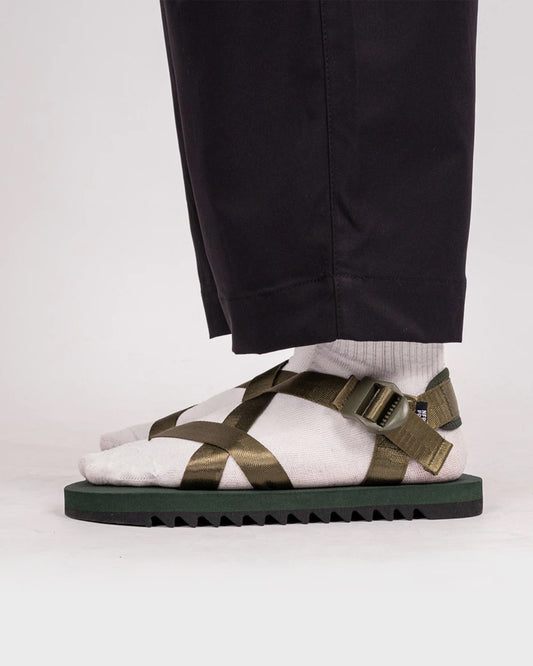 Nofoty Project Akira Sandals Olive