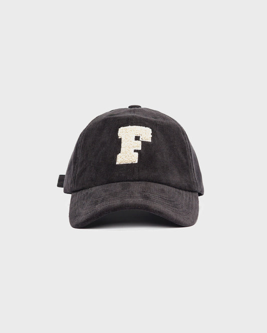 Noforty Alphabet Cap F Black