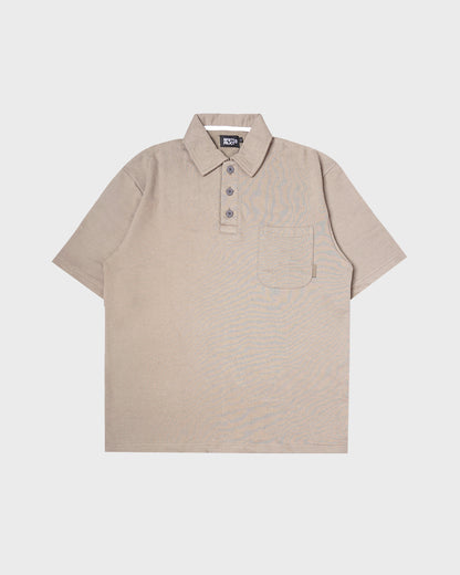 Noforty Project - Avone Oversize Polo Shirt Olive