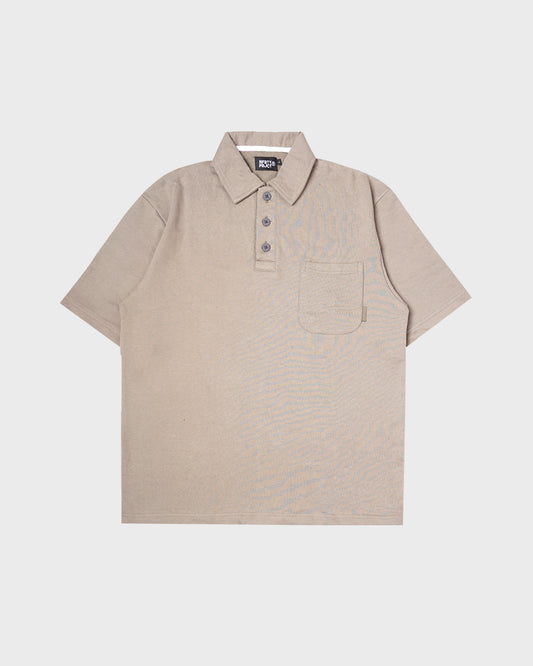 Noforty Project - Avone Oversize Polo Shirt Olive