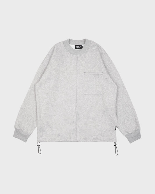 Noforty Project Oversize Sweater Crewneck Bueno Misty Grey