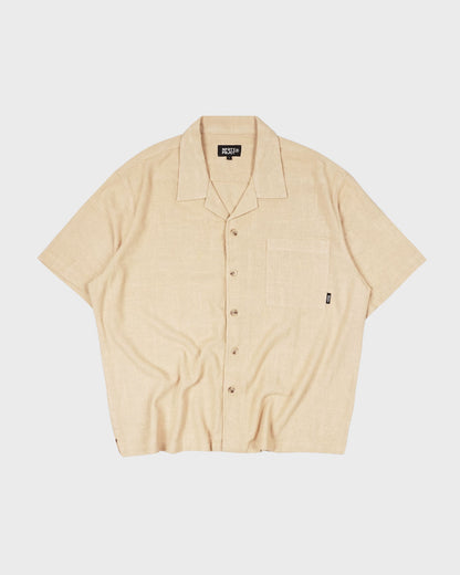 Noforty Oversize Shirt Linen Sora Khaki