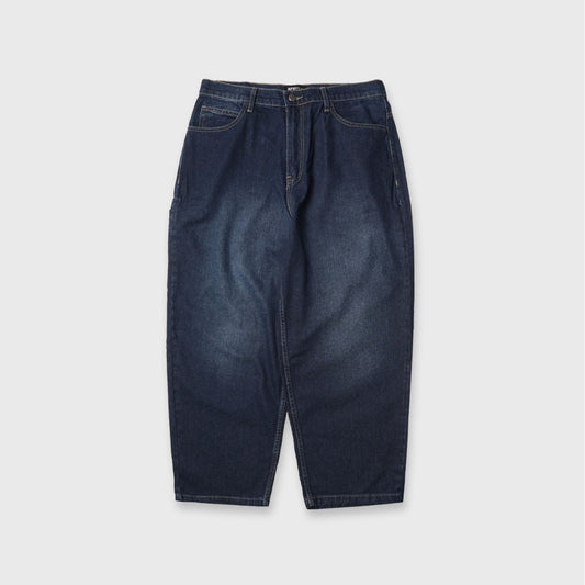 Noforty Project Long Baggy Jeans Pants Efra Dark Blue