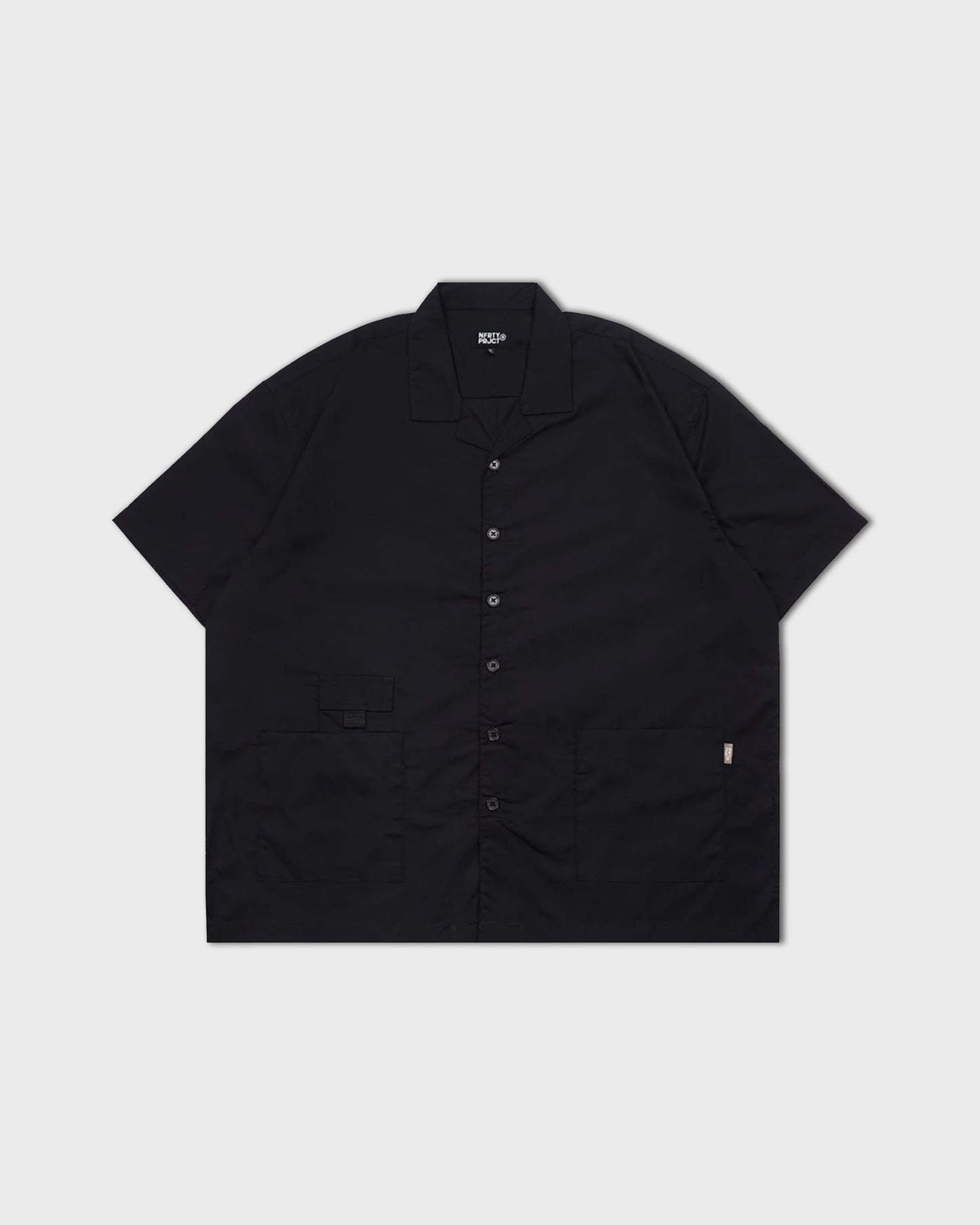 Noforty Project Oversize Short Sleeve Shirt Fadge Black