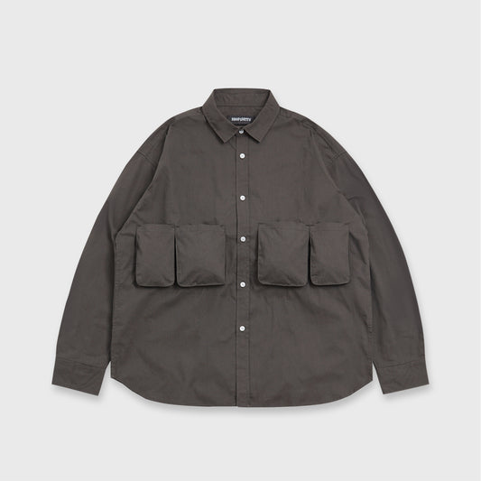 Noforty Project Oversize Boxy Long Shirt Furrel