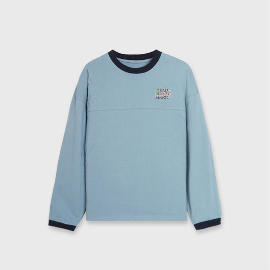 Noforty Project Oversize Long Sleeve Gregory Blue